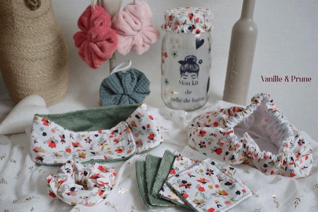 Kit Beauté zéro déchet printanier et son bocal déco assorti offert !
