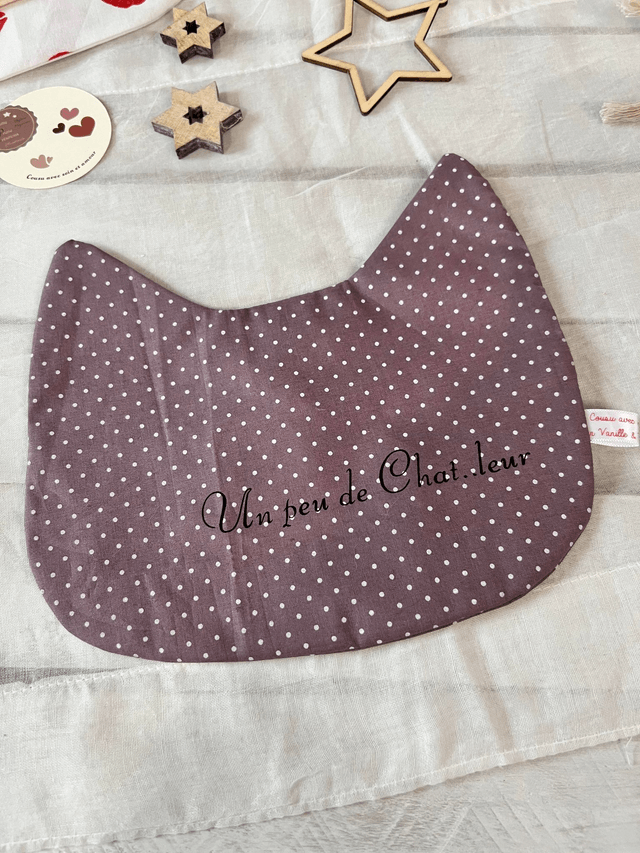 Bouillotte sèche *Tête de chat*