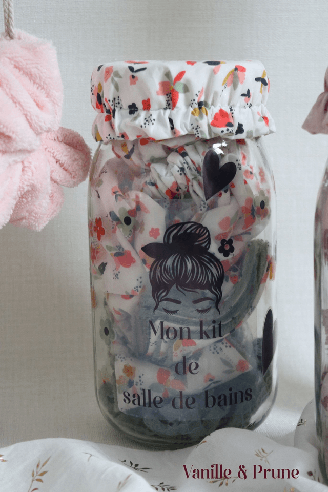 Kit Beauté zéro déchet printanier et son bocal déco assorti offert !