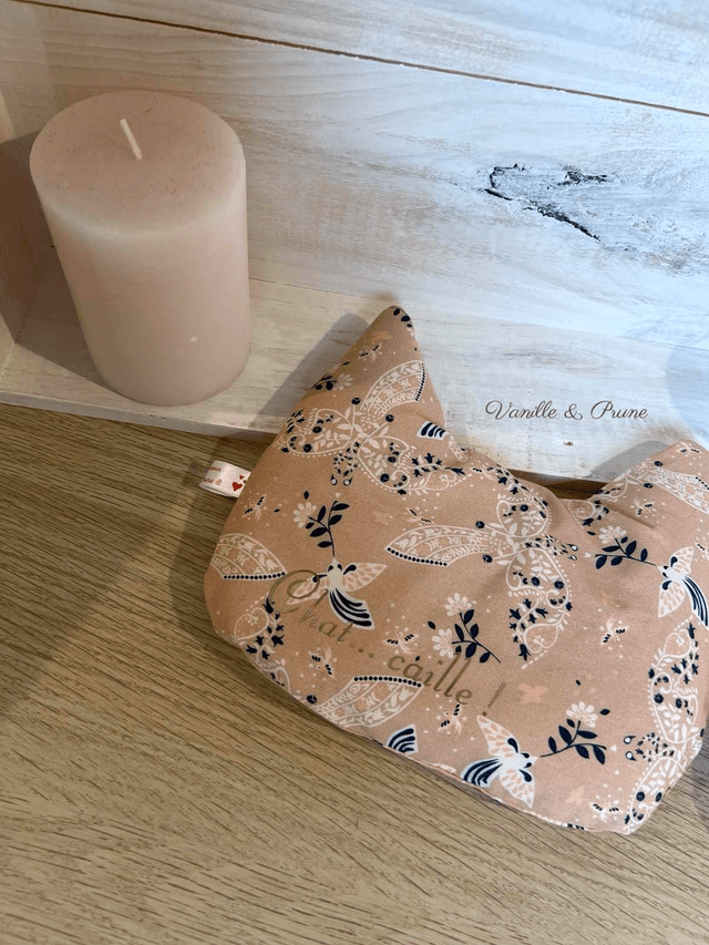 Bouillotte sèche *Tête de chat*