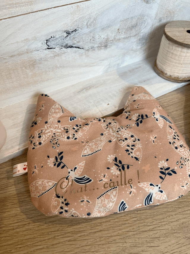 Bouillotte sèche *Tête de chat*